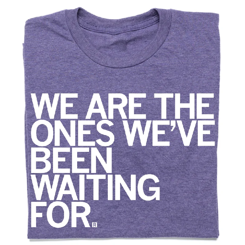 Soft T-Shirt for Comfortable Travel-We Are The Ones Purple