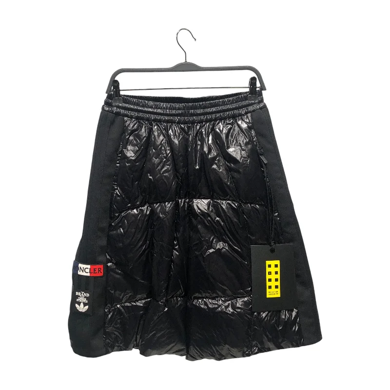 Fashionable Denim Shorts for Casual Looks-MONCLER/adidas/Shorts/S/BLK/bermuda shorts