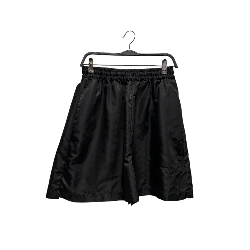 Everyday Shorts for Casual Comfort-MM6/Shorts/38/Nylon/BLK/CROPPED NYLON SHORT