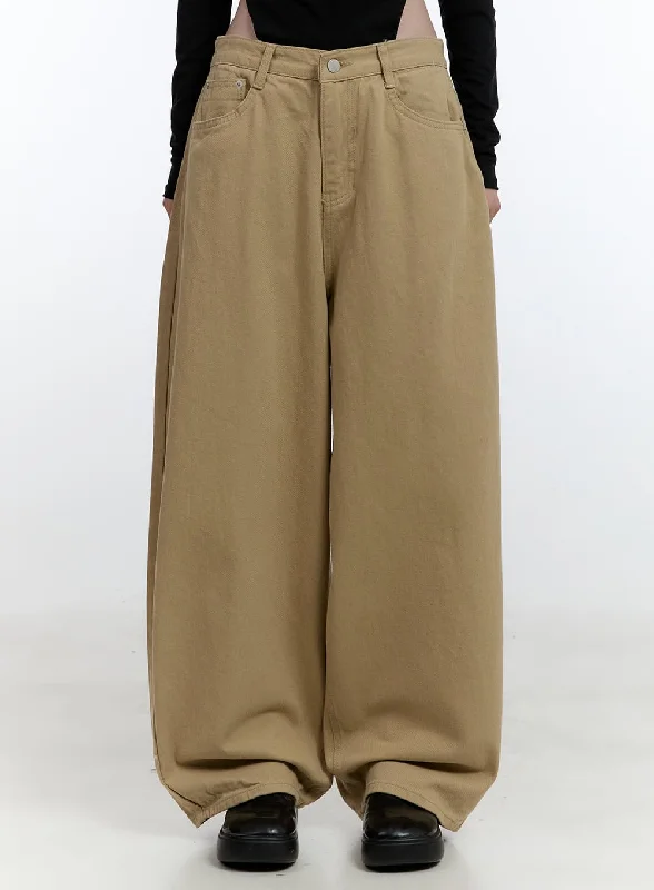 Custom Fit Pants for Tailored Comfort-Oversized Baggy Trousers CJ521