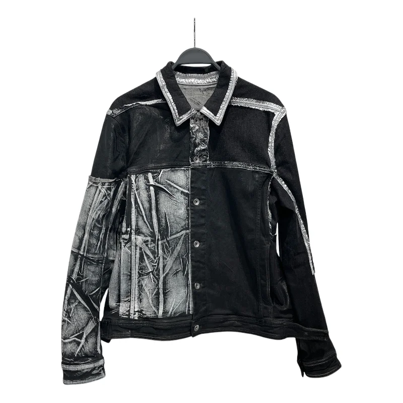 Leather Jackets for Bold Fashion-RICK OWENS DRKSHDW/Denim Jkt/M/L/SLV/drkshdw denim worker jacket