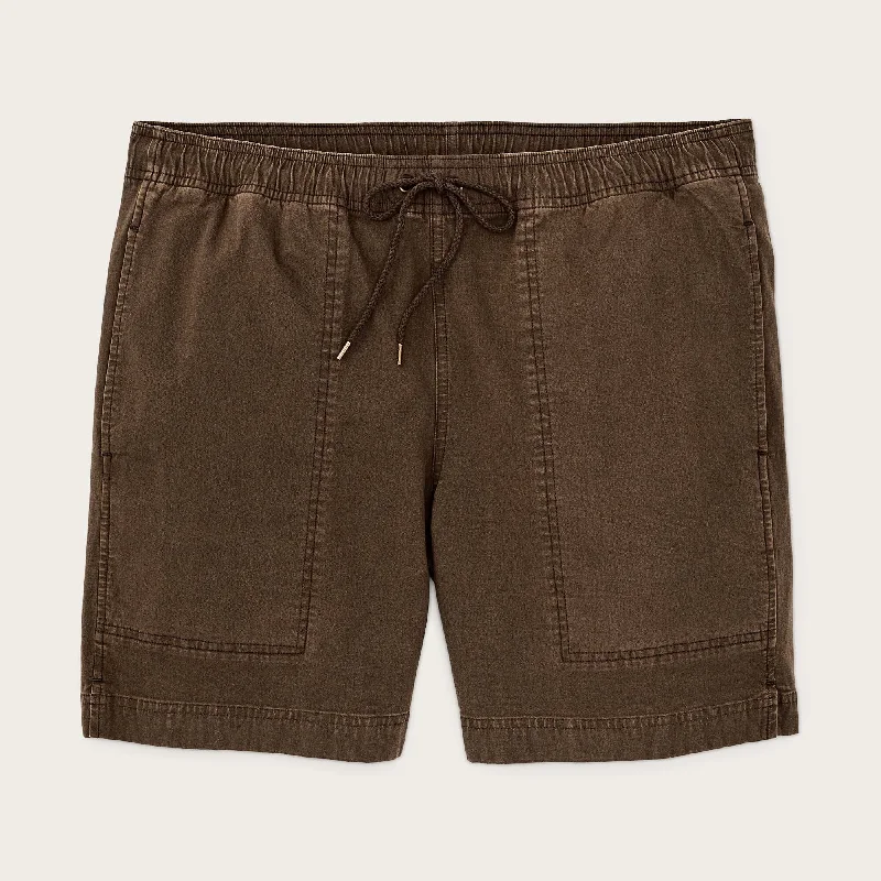 Customizable Shorts for Personal Style-GRANITE MOUNTAIN PULL ON SHORTS