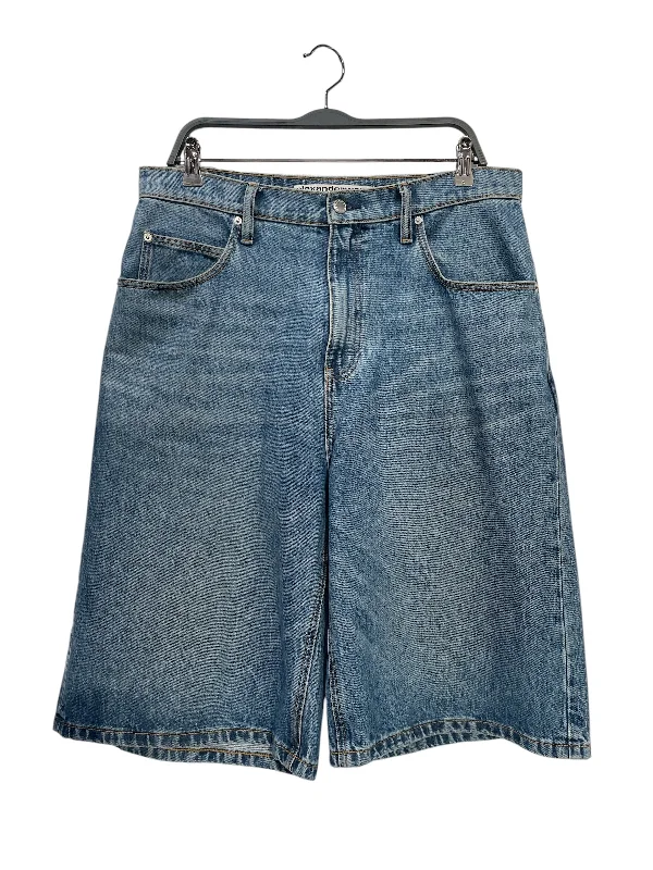 Relaxed Fit Shorts for All-Day Comfort-Alexander Wang/Shorts/33/Denim/BLU/Relaxed Fit