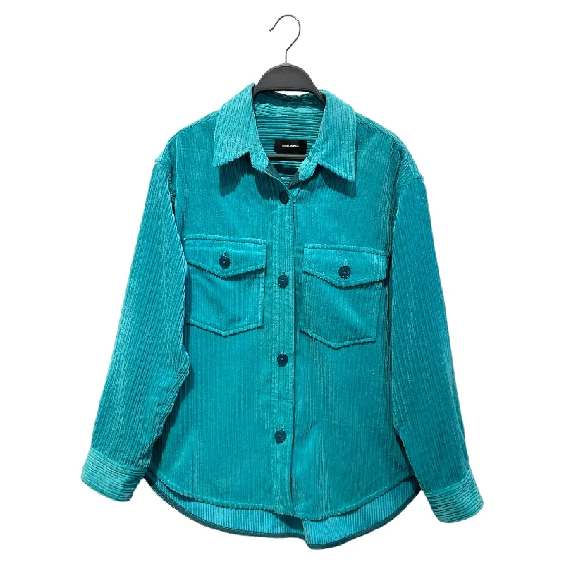 Parka Jackets for Extreme Cold-ISABEL MARANT/Jacket/L/Corduroy/BLU/baby blue cord