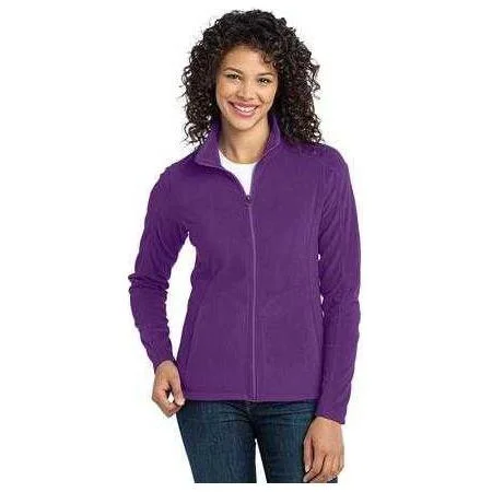 Military-Style Jackets for Utility and Fashion-Ladies Microfleece Jacket