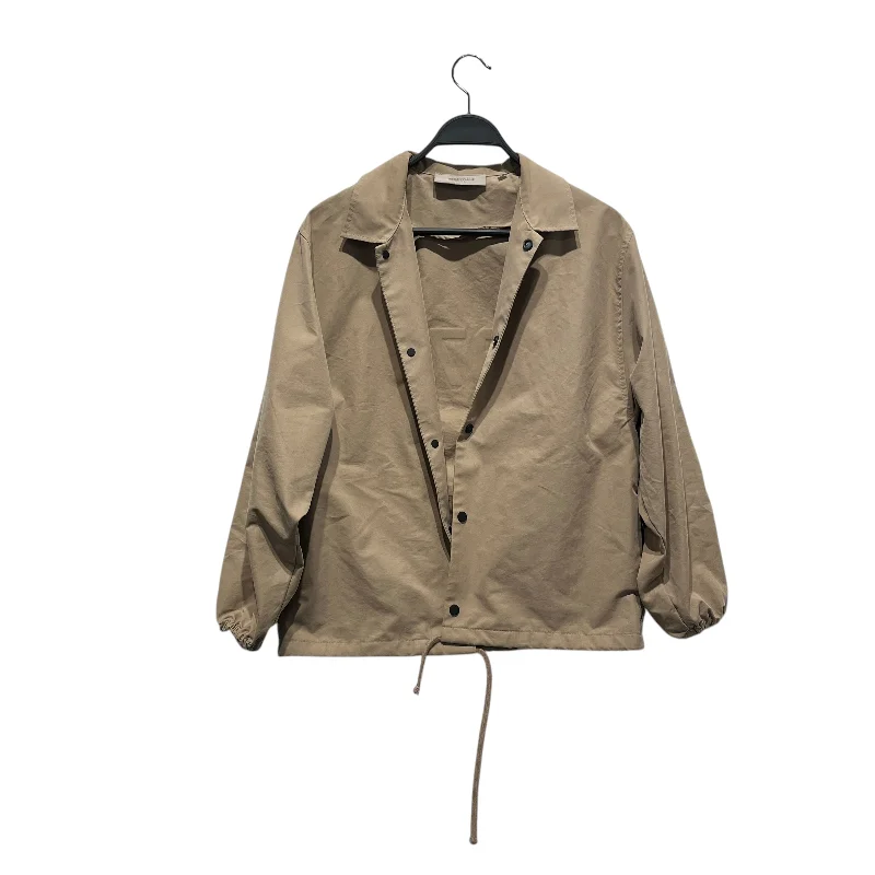 Utility Jackets for Everyday Function and Fashion-ESSENTIALS/Deck Jkt/XS/Cotton/CRM/COACH JACKET