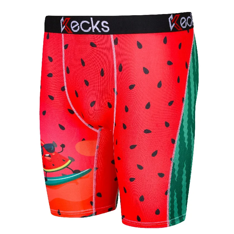 Quick-Dry Athletic Shorts for Active Days-Water Melon Mens Boxer Shorts