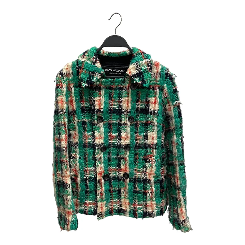 Soft Shell Jackets for Everyday Comfort-JUNYA WATANABE COMME des GARCONS/Jacket/Plaid/Wool/GRN/jc-j036