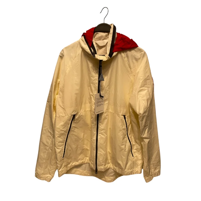 Waterproof Windbreakers for Outdoor Activities-MONCLER/Windbreaker/5/Nylon/CRM/Giubbotto Octano Jacket