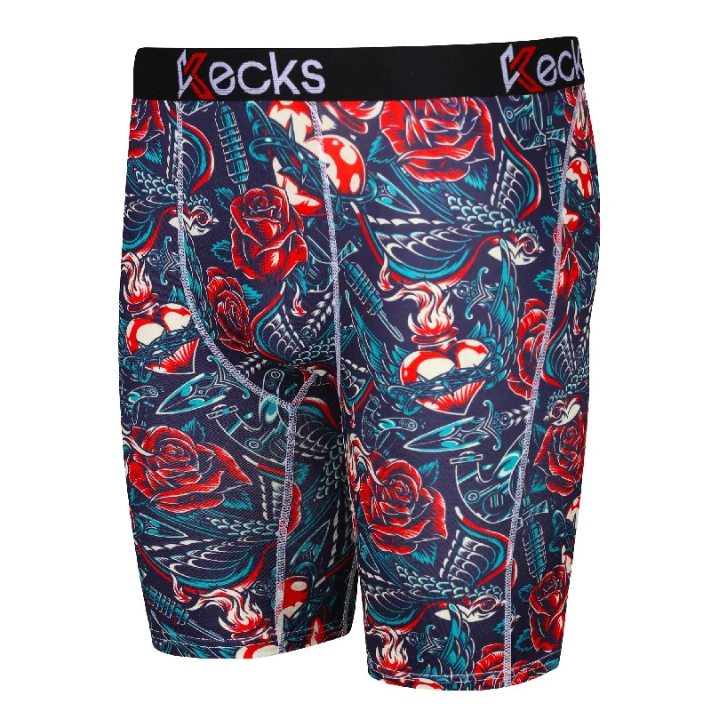 Cool Running Shorts for Maximum Ventilation-Get Inked Mens Boxer Shorts