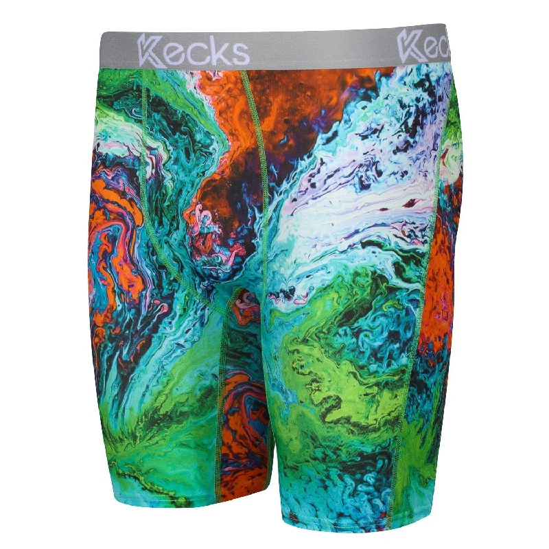 Board Shorts for Relaxed Beach Days-Floating Mens Boxer Shorts