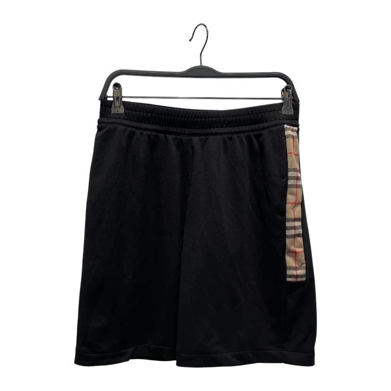 Stretch-Fit Shorts for Active Lifestyles-BURBERRY/Shorts/S/Polyester/BLK/TECHNICAL TWILL