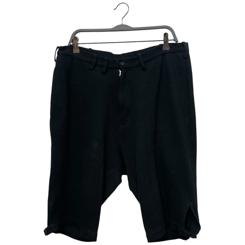 Slim Fit Shorts for a Sleek Look-yohji yamamoto POUR HOMME/Shorts/2/Cotton/BLK/H0-P30-980