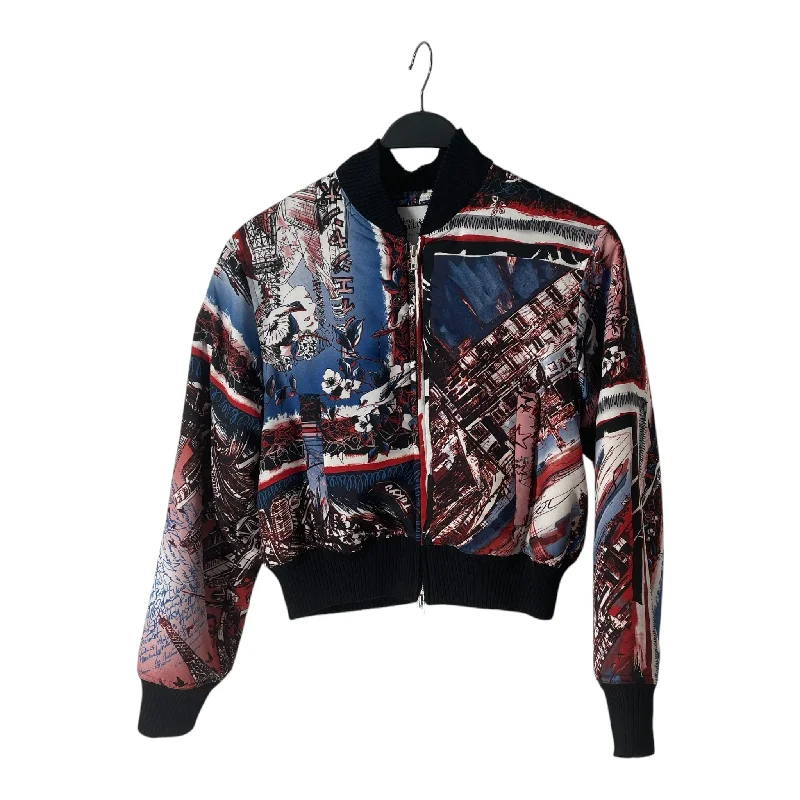 Casual Zip Jackets for Everyday Comfort-Jean Paul Gaultier/Jacket/40/All Over Print/Polyester/MLT/COMIC PRINT BOMBER JACKET