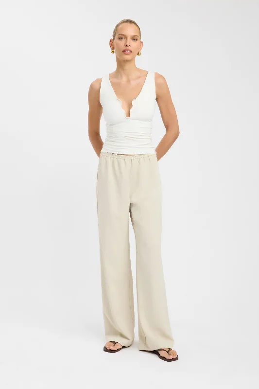 Casual Pants for Chilly Days-Opal Wide Leg Pant