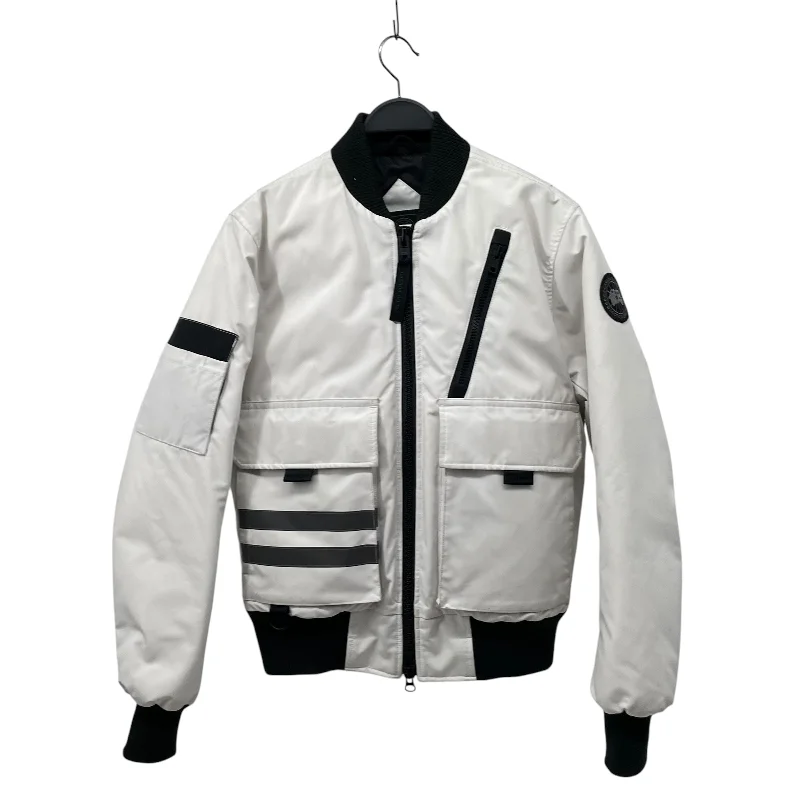 Designer Jackets for High-End Fashion-CANADA GOOSE/Jacket/S/WHT/KIRKFIELD JACKET