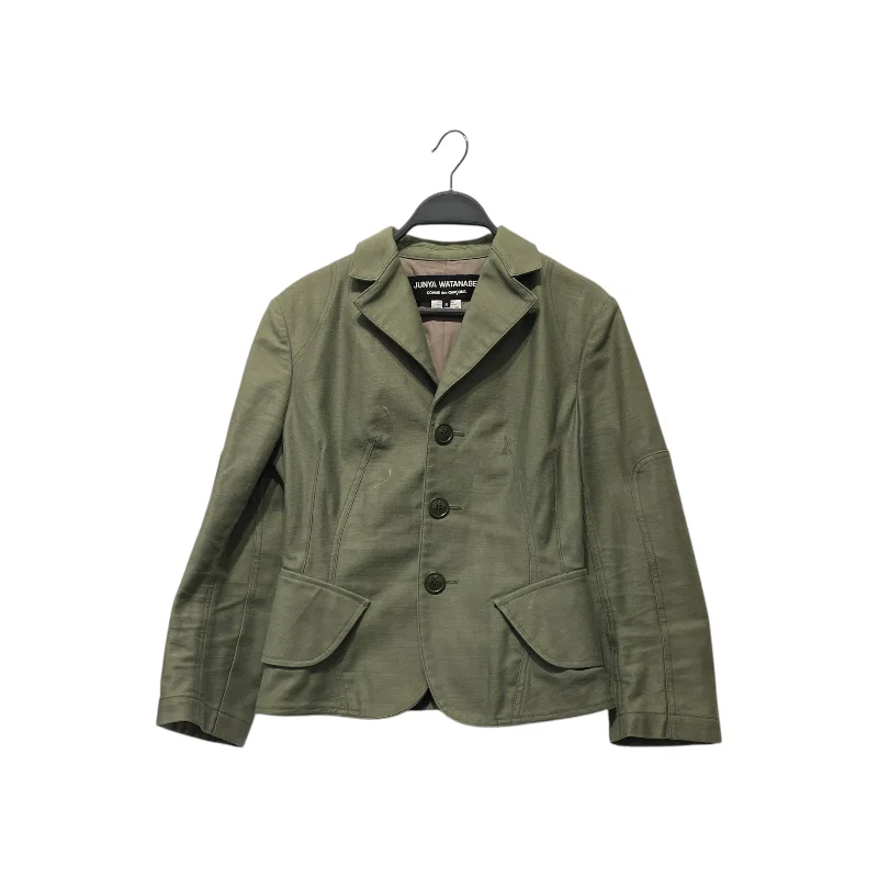 Modern Jackets for Street Style-JUNYA WATANABE COMME des GARCONS/Jacket/S/Cotton/GRN/Vintage 2010 Blazer