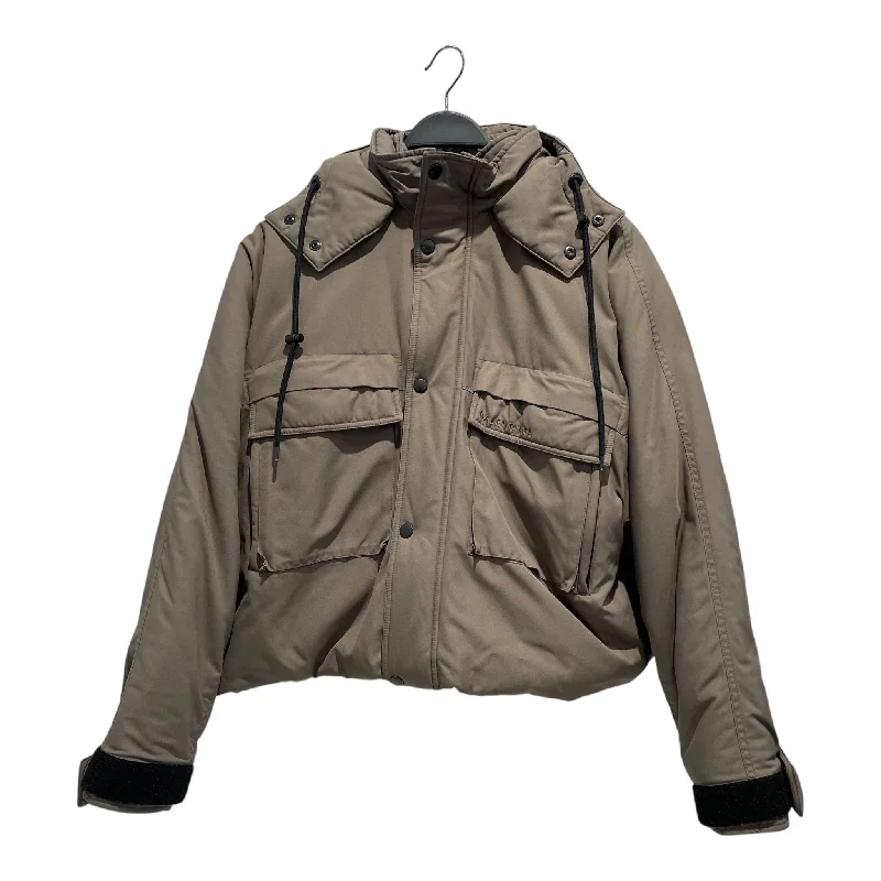 Fleece Jackets for Cozy Days-BALENCIAGA/Mountain Parka/34/Nylon/KHK/Hooded Oversized Jacket