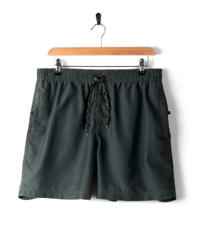 Breezy Cotton Shorts for Hot Days-Sinns - Mens Swimshorts - Green