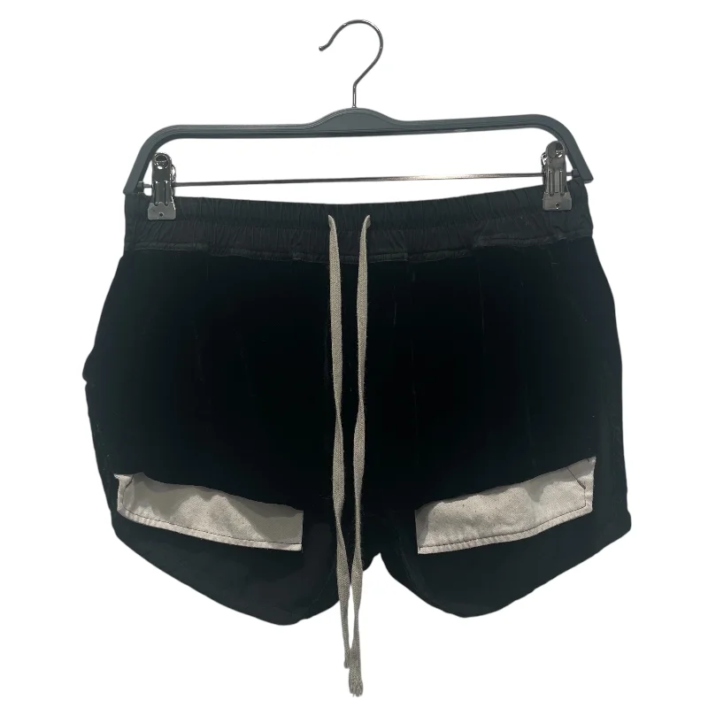 Breezy Cotton Shorts for Hot Days-Rick Owens/Shorts/6/Velour/BLK/