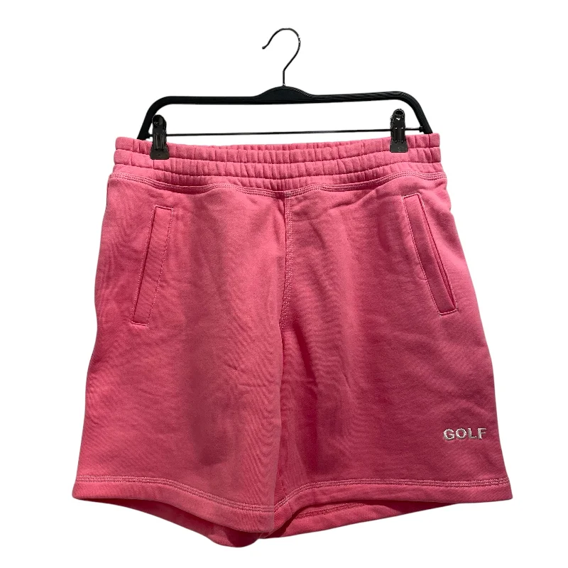 Short Shorts for Summer Festivals-GOLF/Shorts/M/Cotton/PNK/