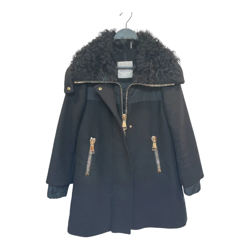 Fashion Forward Jackets for Statement Outfits-MONCLER/Coat/XS/Wool/BLK/CLASSIC/DOWN JACKET/KALGAN